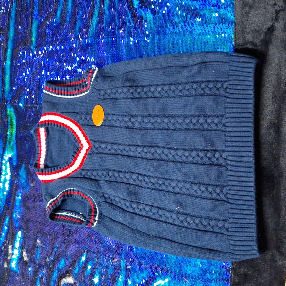 Boys V Neck Knit Vest